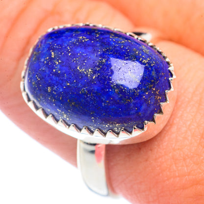 Lapis Lazuli Rings handcrafted by Ana Silver Co - RING71574