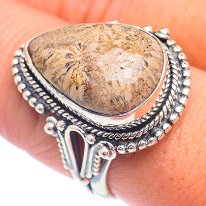 Picture Jasper Rings handcrafted by Ana Silver Co - RING71585