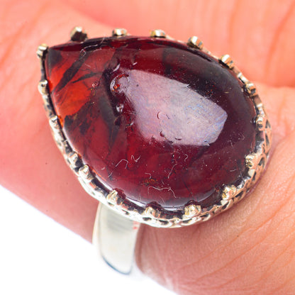 Baltic Amber Rings handcrafted by Ana Silver Co - RING71586