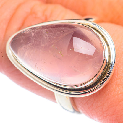 Rose Quartz Rings handcrafted by Ana Silver Co - RING71590