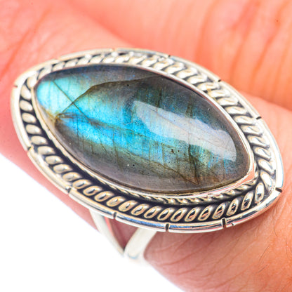Labradorite Rings handcrafted by Ana Silver Co - RING71610