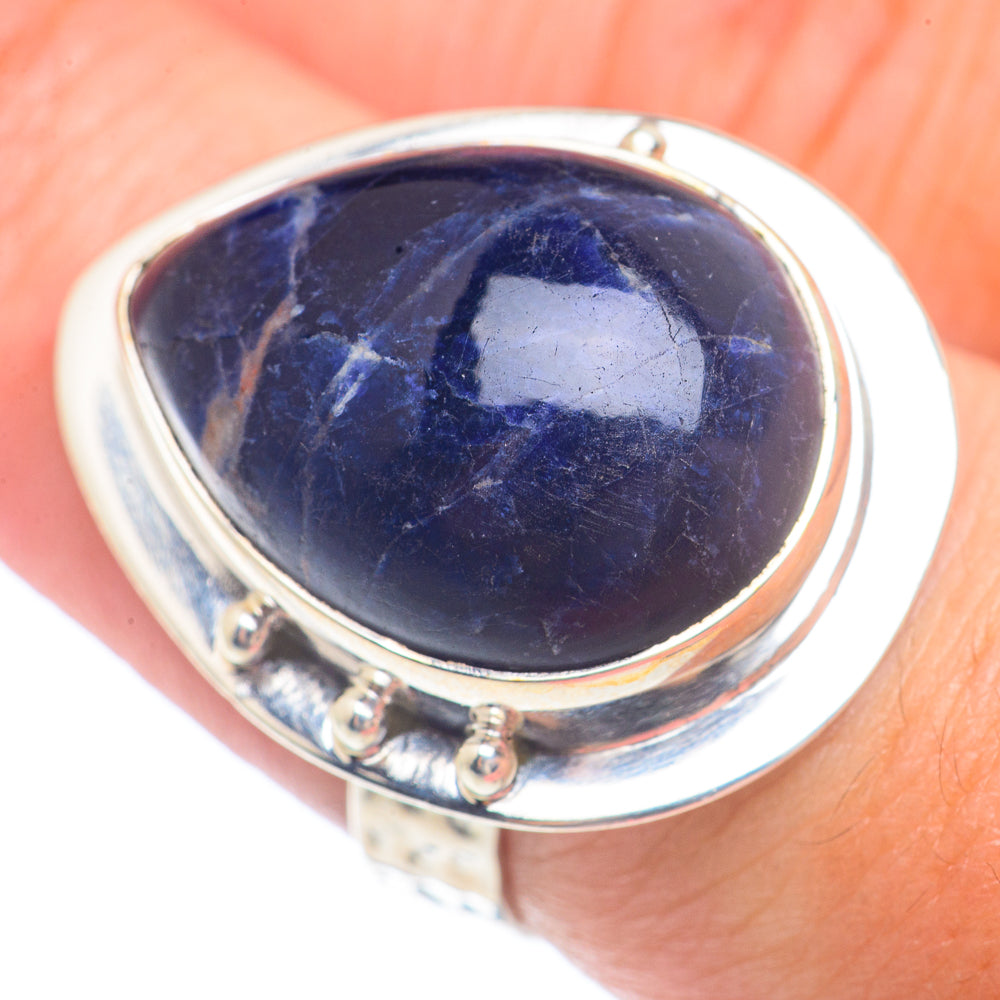 Sodalite Rings handcrafted by Ana Silver Co - RING71612