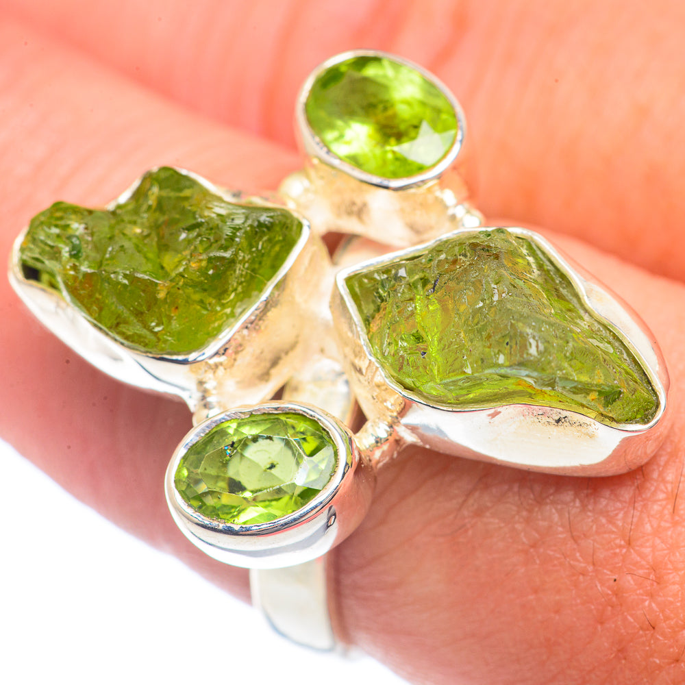 Peridot Rings handcrafted by Ana Silver Co - RING71615