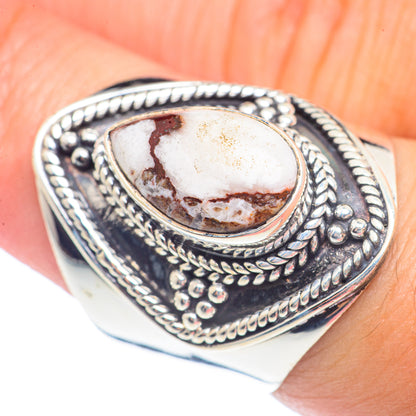 Peanut Wood Jasper Rings handcrafted by Ana Silver Co - RING71621
