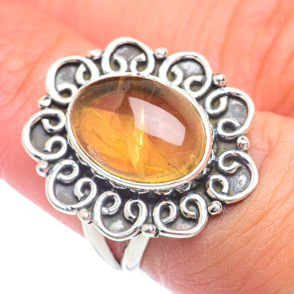 Citrine Rings handcrafted by Ana Silver Co - RING71625