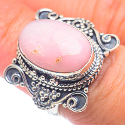 Pink Opal Rings handcrafted by Ana Silver Co - RING71630