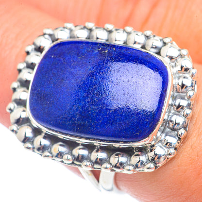 Lapis Lazuli Rings handcrafted by Ana Silver Co - RING71645