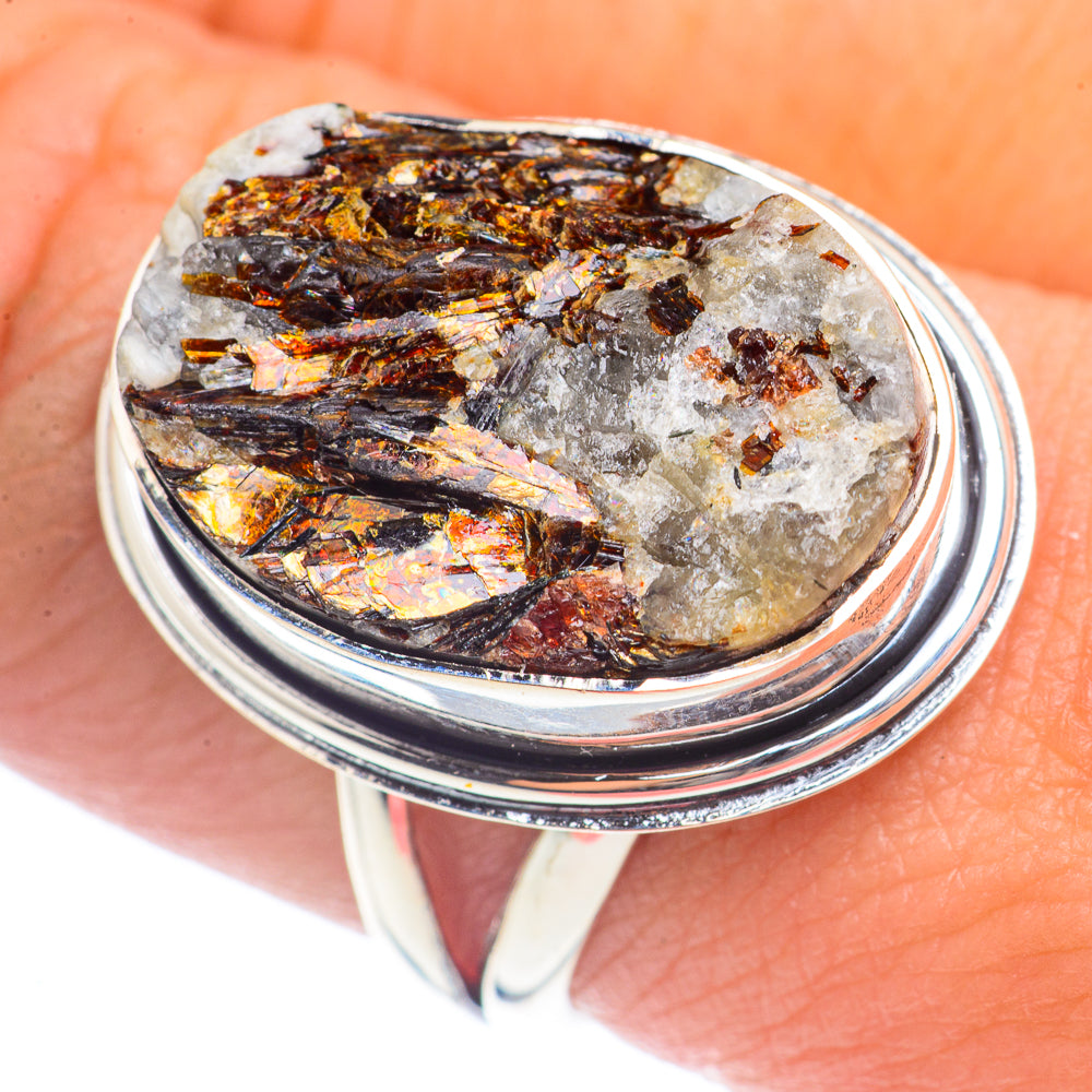 Astrophyllite Rings handcrafted by Ana Silver Co - RING71656