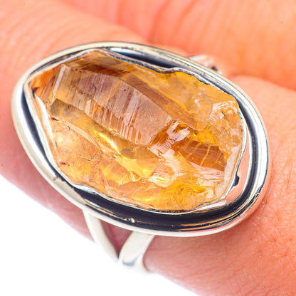 Citrine Rings handcrafted by Ana Silver Co - RING71663