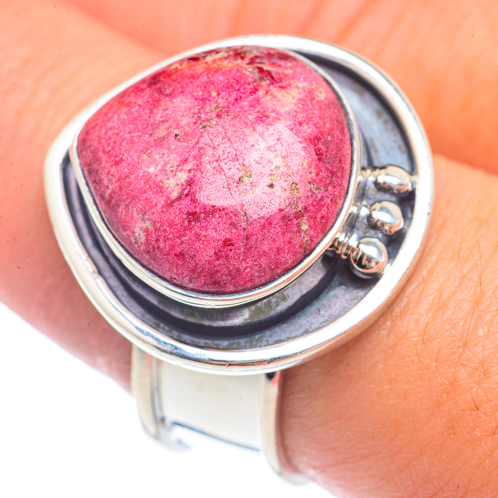 Thulite Rings handcrafted by Ana Silver Co - RING71665