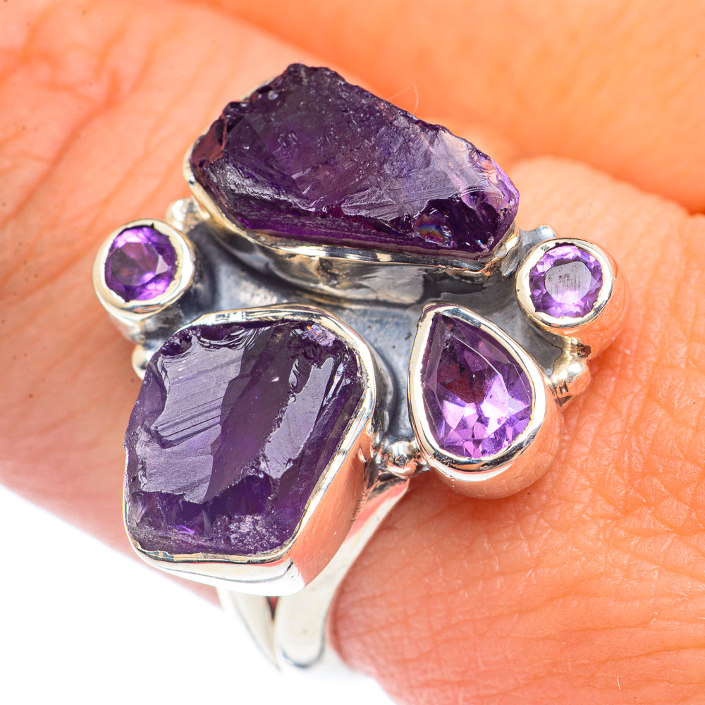Amethyst Rings handcrafted by Ana Silver Co - RING71669