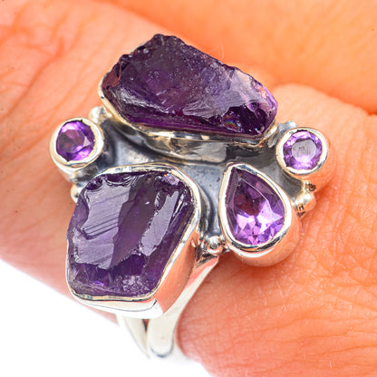Amethyst Rings handcrafted by Ana Silver Co - RING71669