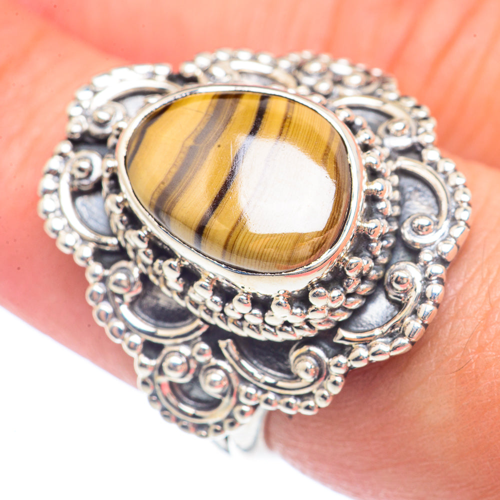 Schalenblende Rings handcrafted by Ana Silver Co - RING71694