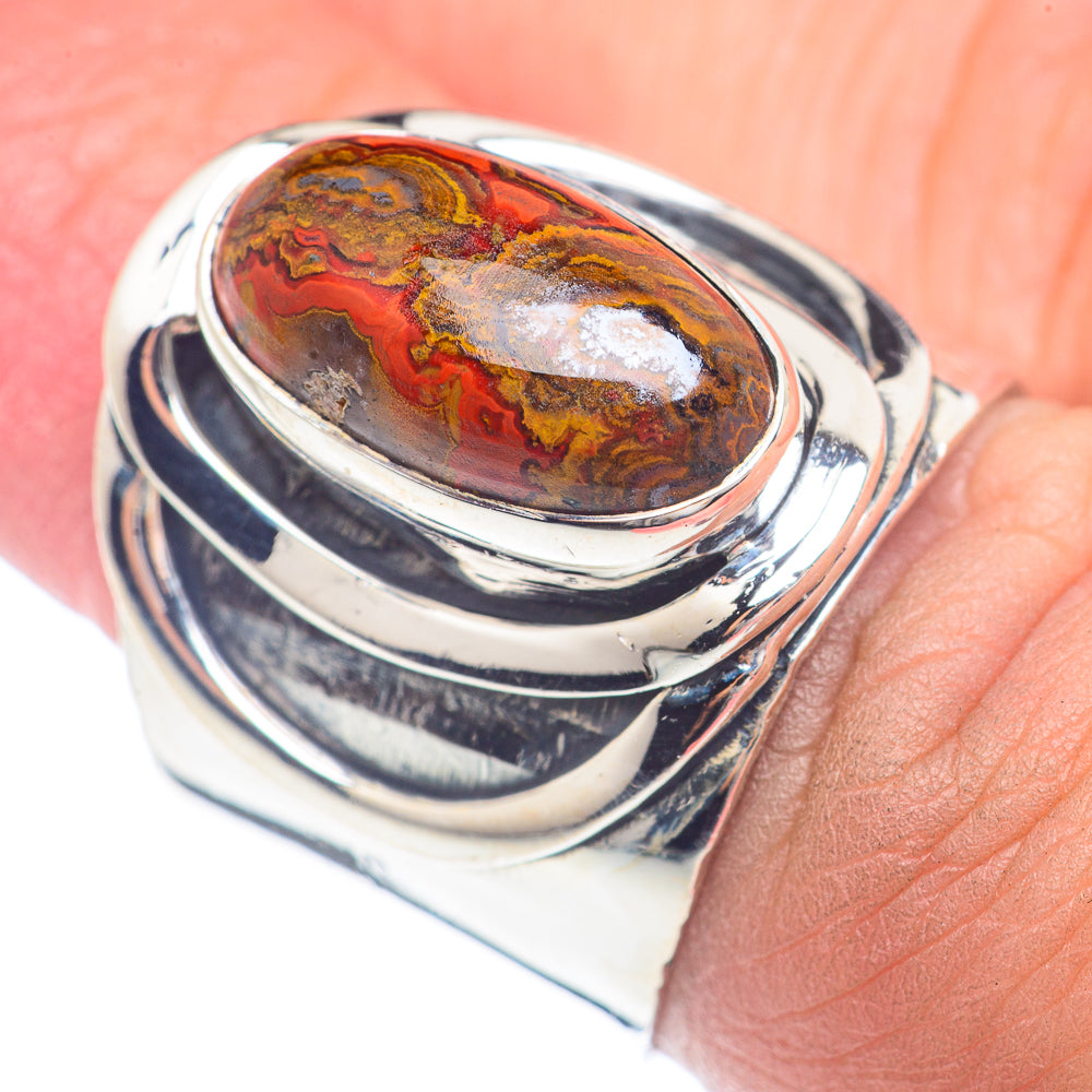 Moroccan Agate Rings handcrafted by Ana Silver Co - RING71698