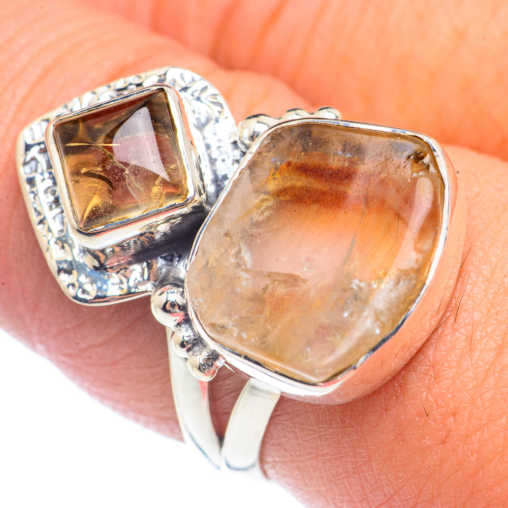 Citrine Rings handcrafted by Ana Silver Co - RING71699