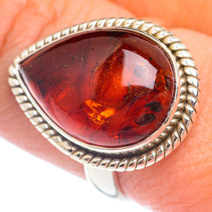 Baltic Amber Rings handcrafted by Ana Silver Co - RING71700