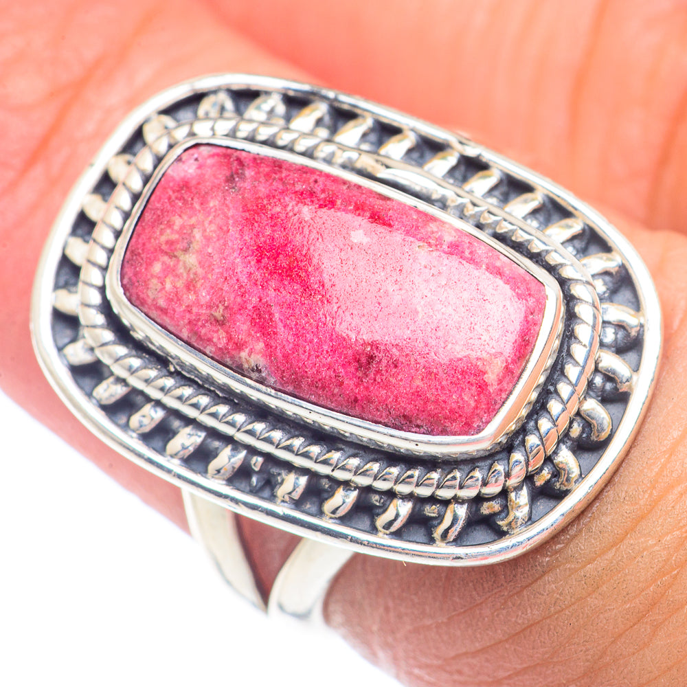 Thulite Rings handcrafted by Ana Silver Co - RING71705