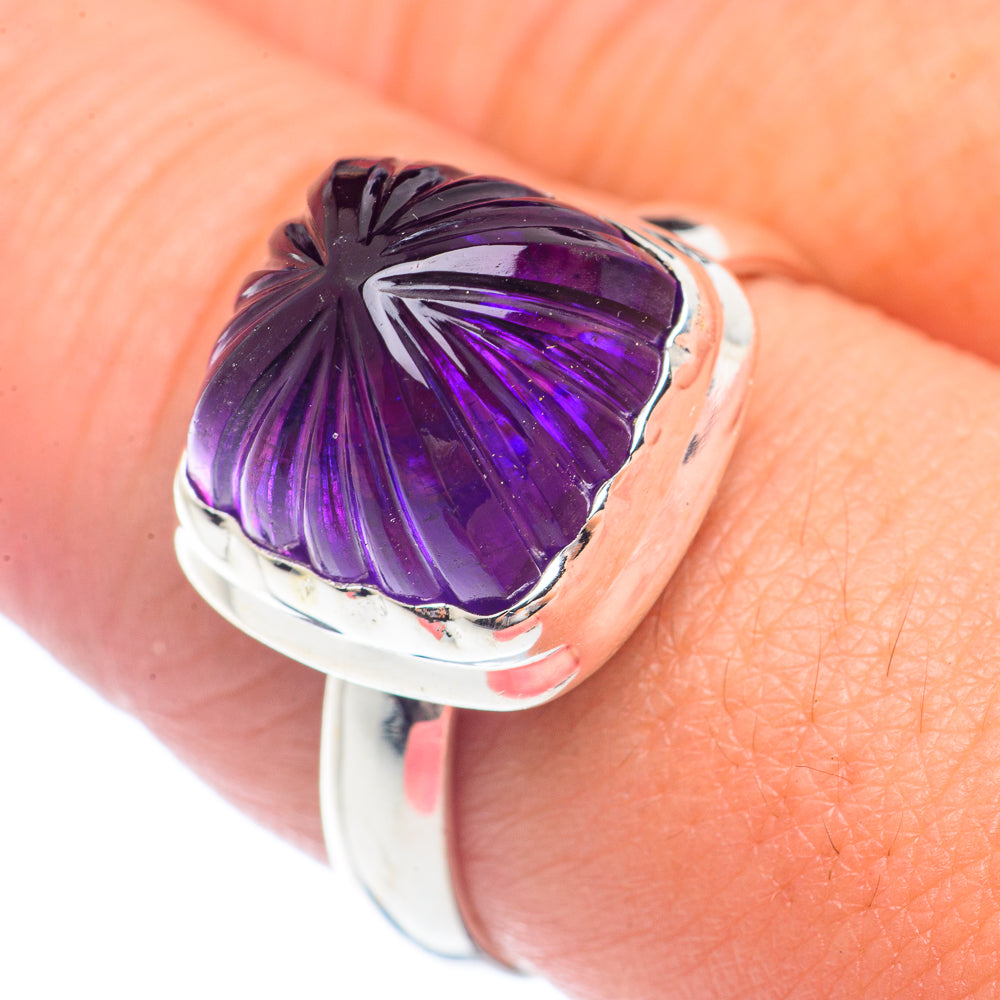 Amethyst Rings handcrafted by Ana Silver Co - RING71706