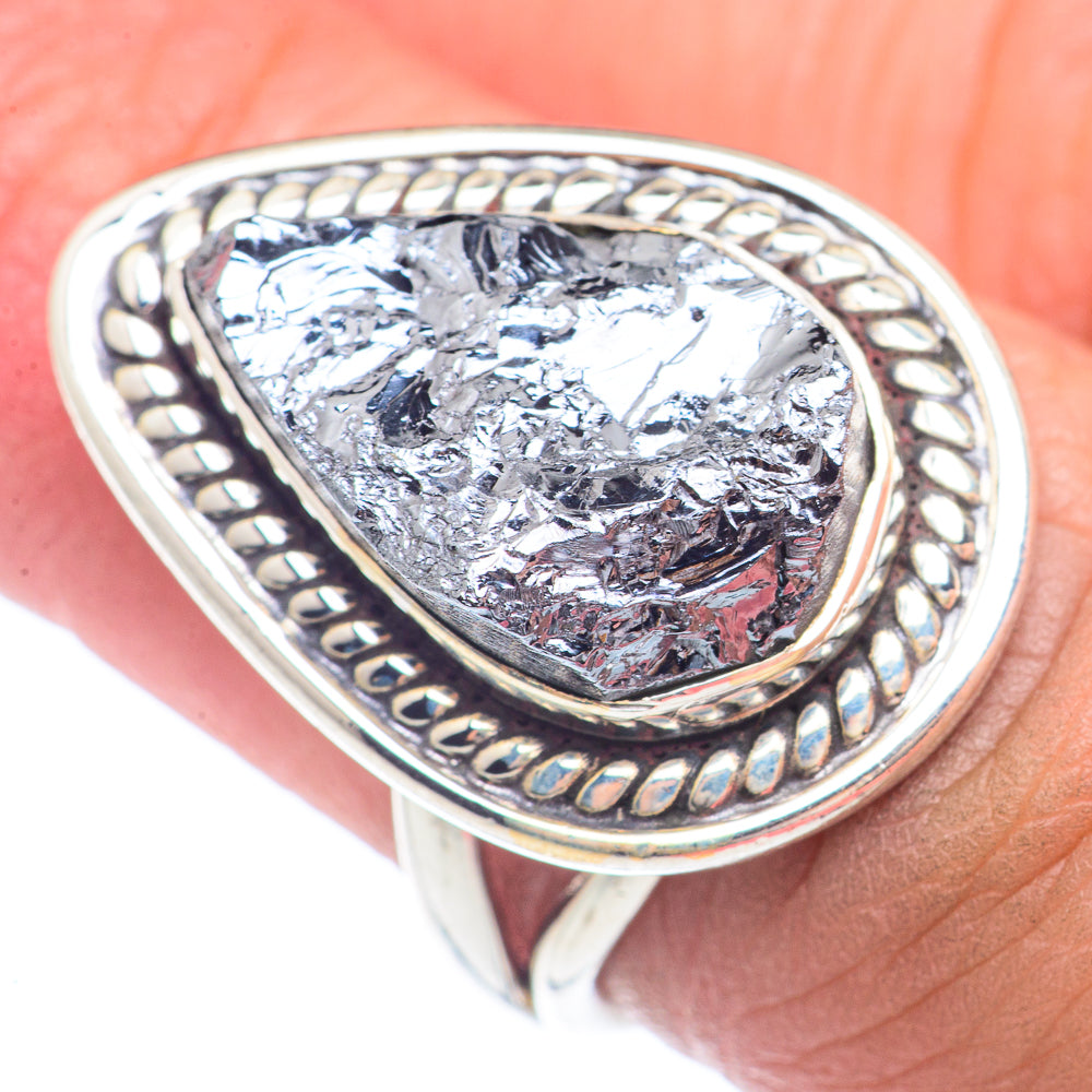 Shungite Rings handcrafted by Ana Silver Co - RING71717