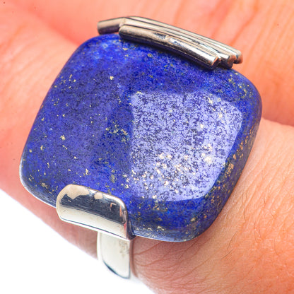 Lapis Lazuli Rings handcrafted by Ana Silver Co - RING71723