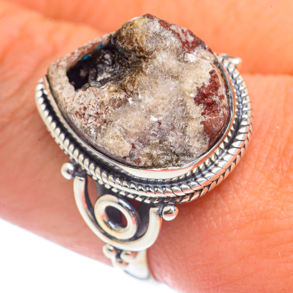 Desert Druzy Rings handcrafted by Ana Silver Co - RING71732