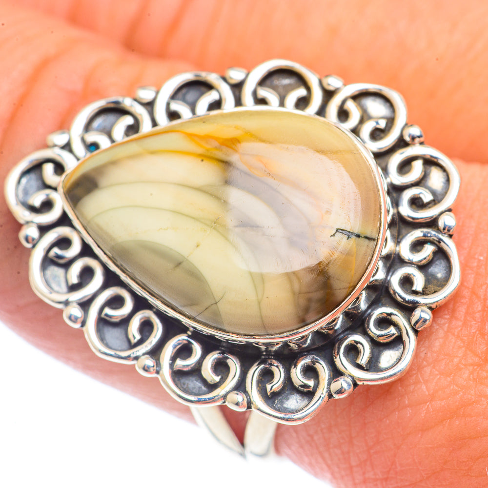 Willow Creek Jasper Rings handcrafted by Ana Silver Co - RING71733