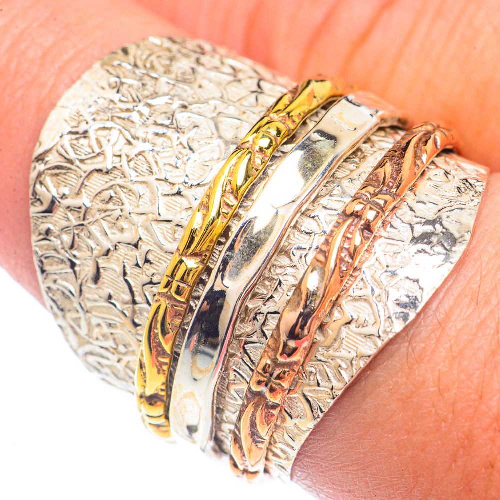 Meditation Spinner Rings handcrafted by Ana Silver Co - RING71739