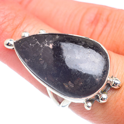 Psilomelane Rings handcrafted by Ana Silver Co - RING71741