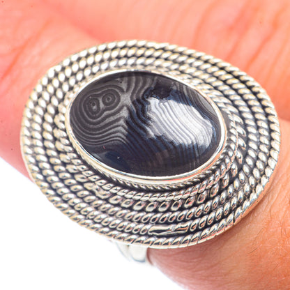 Psilomelane Rings handcrafted by Ana Silver Co - RING71743