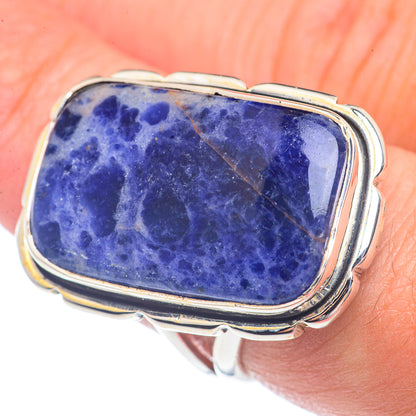 Sodalite Rings handcrafted by Ana Silver Co - RING71759