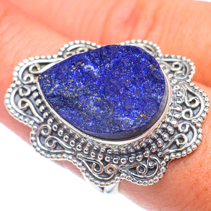 Lapis Lazuli Rings handcrafted by Ana Silver Co - RING71761