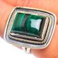 Malachite Rings handcrafted by Ana Silver Co - RING71772