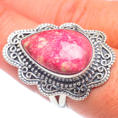 Rhodochrosite Rings handcrafted by Ana Silver Co - RING71783