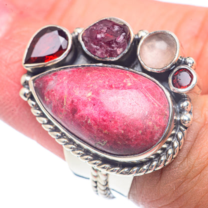 Thulite Rings handcrafted by Ana Silver Co - RING71786