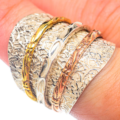Meditation Spinner Rings handcrafted by Ana Silver Co - RING71793