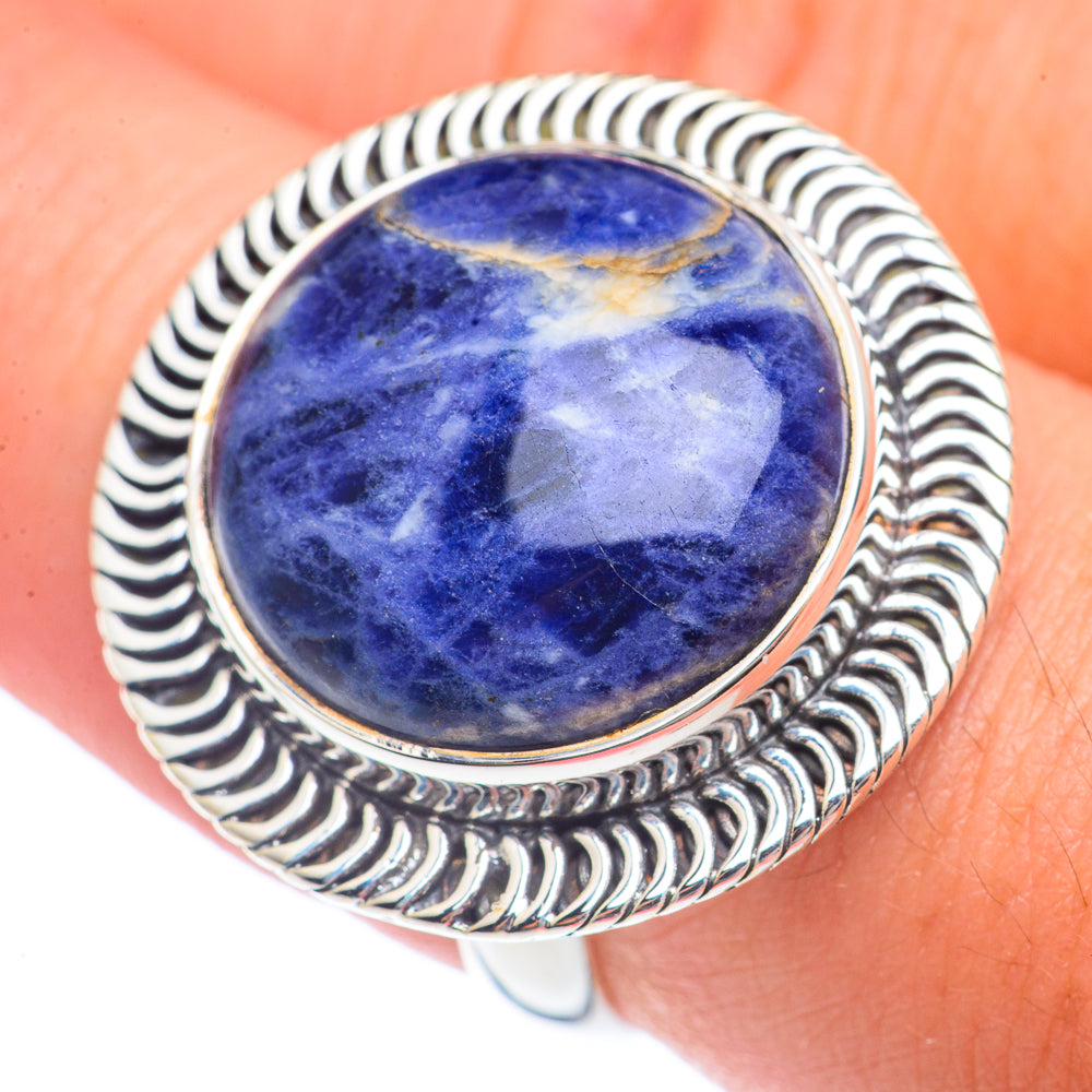 Sodalite Rings handcrafted by Ana Silver Co - RING71813
