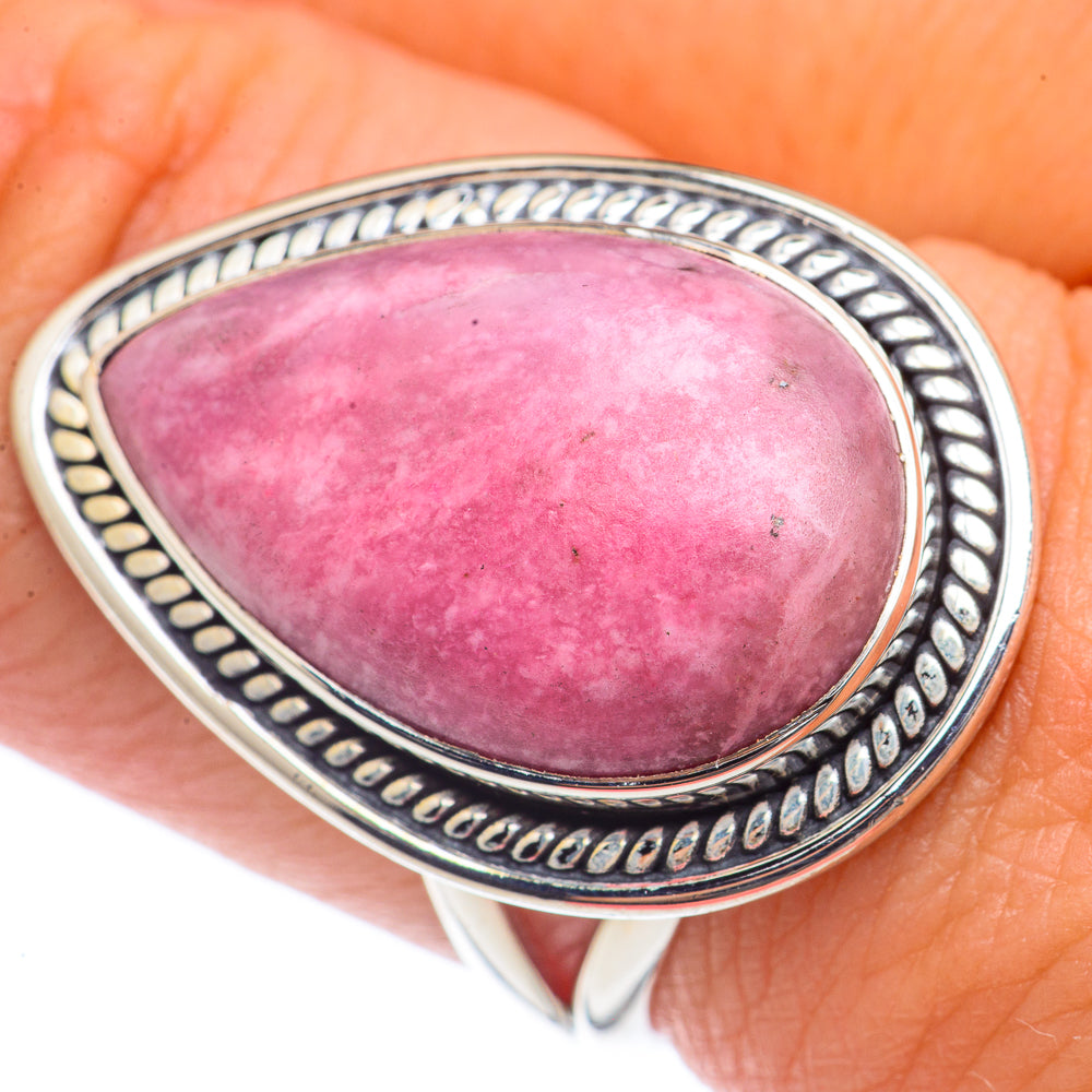 Thulite Rings handcrafted by Ana Silver Co - RING71831