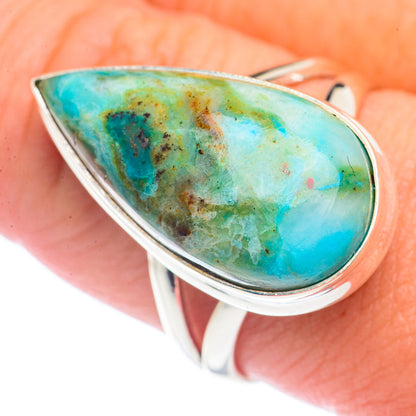 Peruvian Opal Rings handcrafted by Ana Silver Co - RING71856