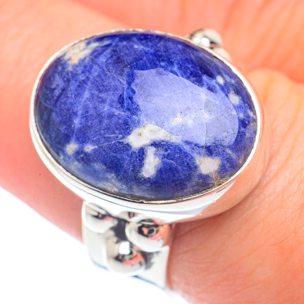 Sodalite Rings handcrafted by Ana Silver Co - RING71858