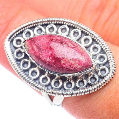 Thulite Rings handcrafted by Ana Silver Co - RING71872