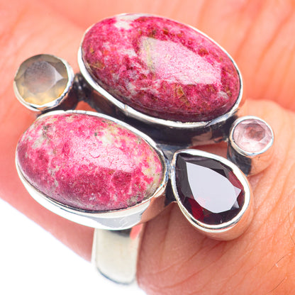 Thulite Rings handcrafted by Ana Silver Co - RING71873