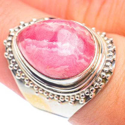 Rhodochrosite Rings handcrafted by Ana Silver Co - RING71874