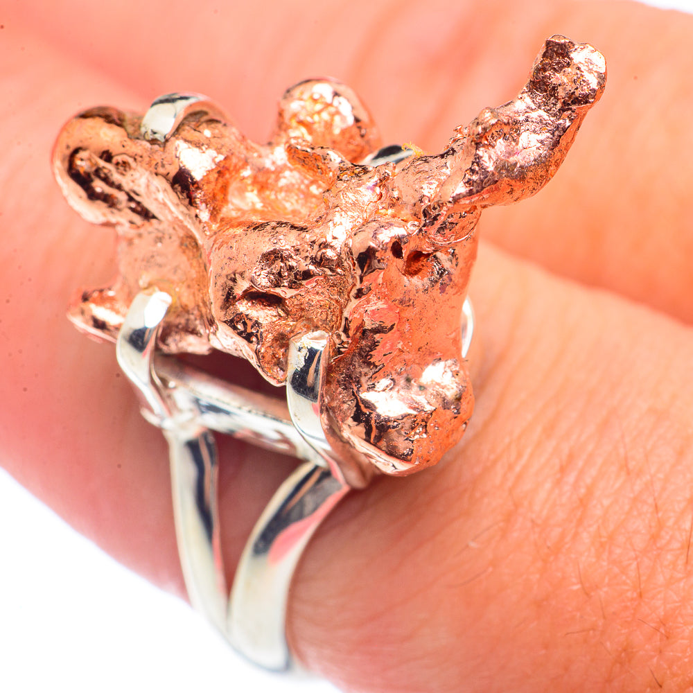 Splash Copper Rings handcrafted by Ana Silver Co - RING71880