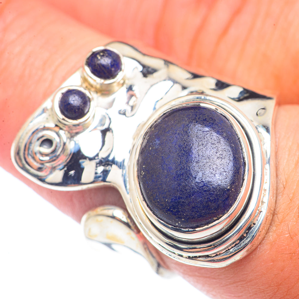 Lapis Lazuli Rings handcrafted by Ana Silver Co - RING71892