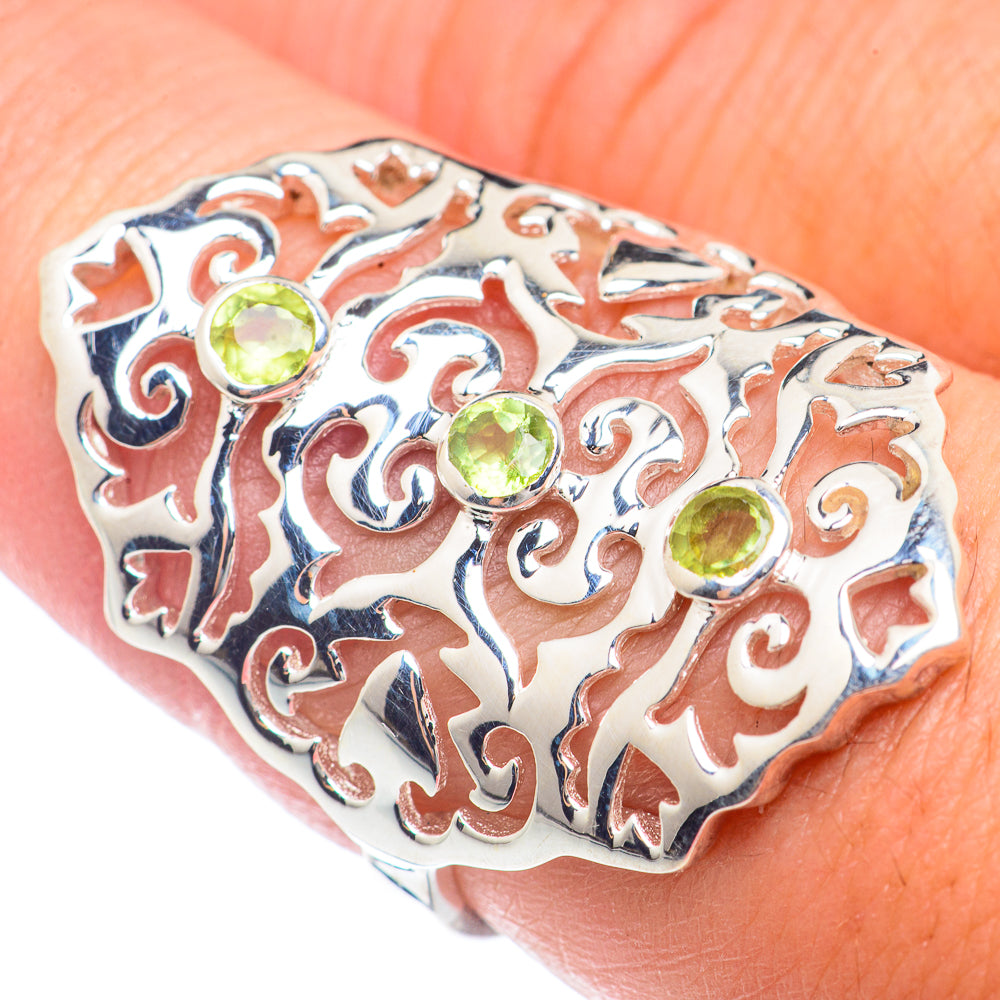 Peridot Rings handcrafted by Ana Silver Co - RING71902