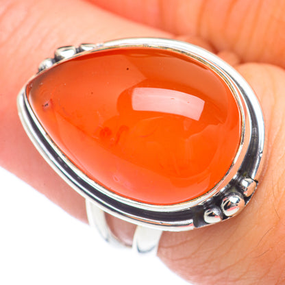 Carnelian Rings handcrafted by Ana Silver Co - RING71909