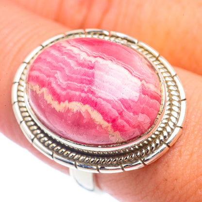 Rhodochrosite Rings handcrafted by Ana Silver Co - RING71910