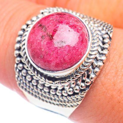 Thulite Rings handcrafted by Ana Silver Co - RING71914
