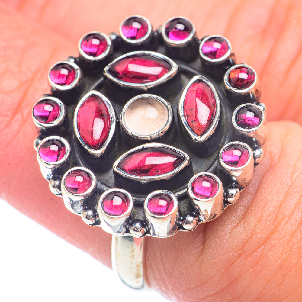 Garnet Rings handcrafted by Ana Silver Co - RING71916