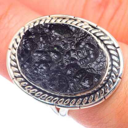Tektite Rings handcrafted by Ana Silver Co - RING71919